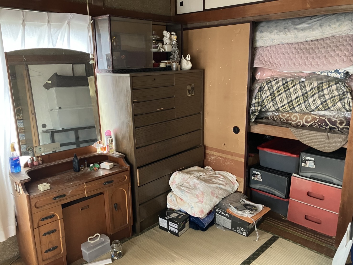 築50年!埼玉県越谷市の空き家の不動産売却に伴う家財整理