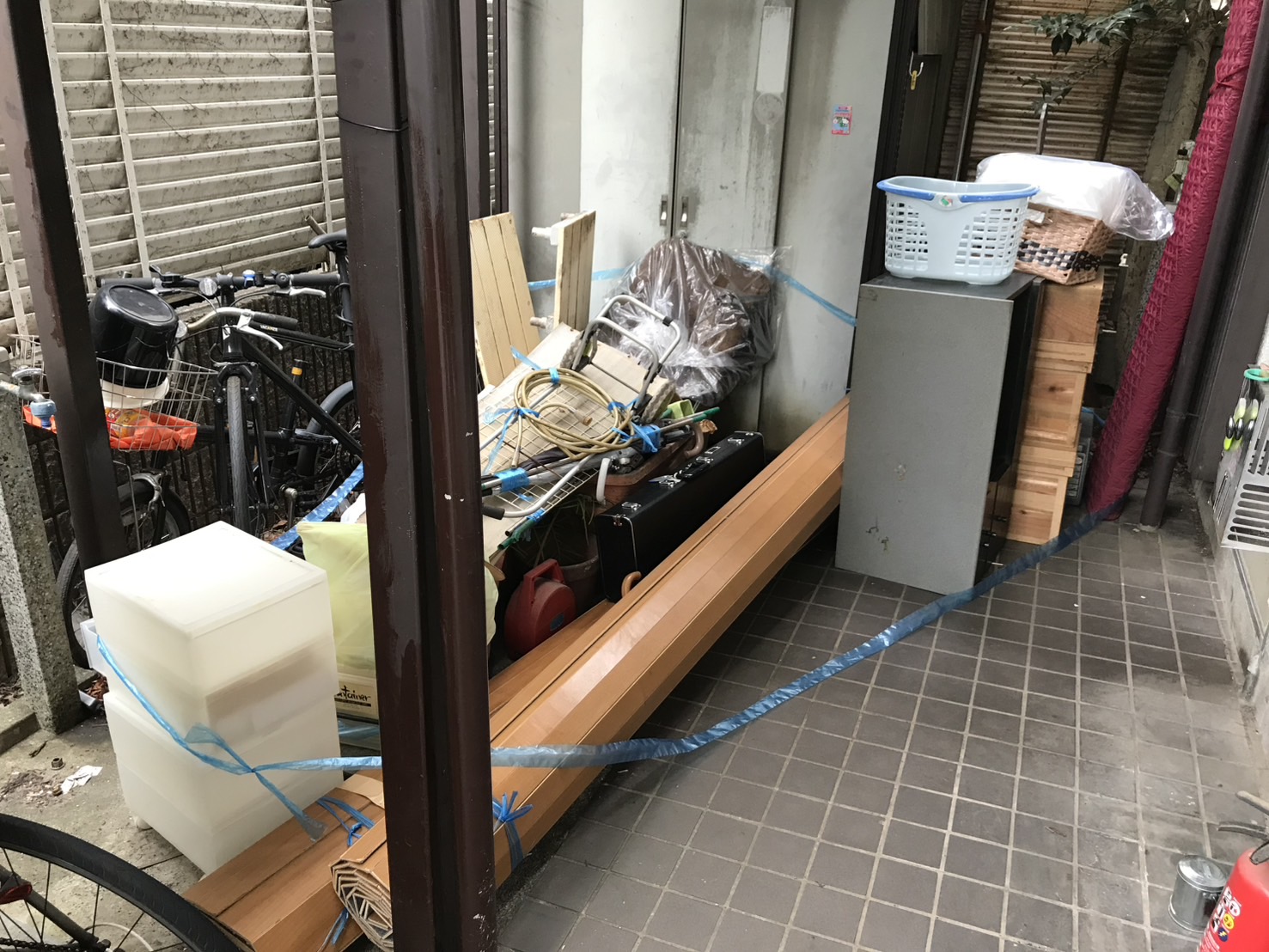 世田谷区で施設入居に伴う生前整理と残置物撤去作業